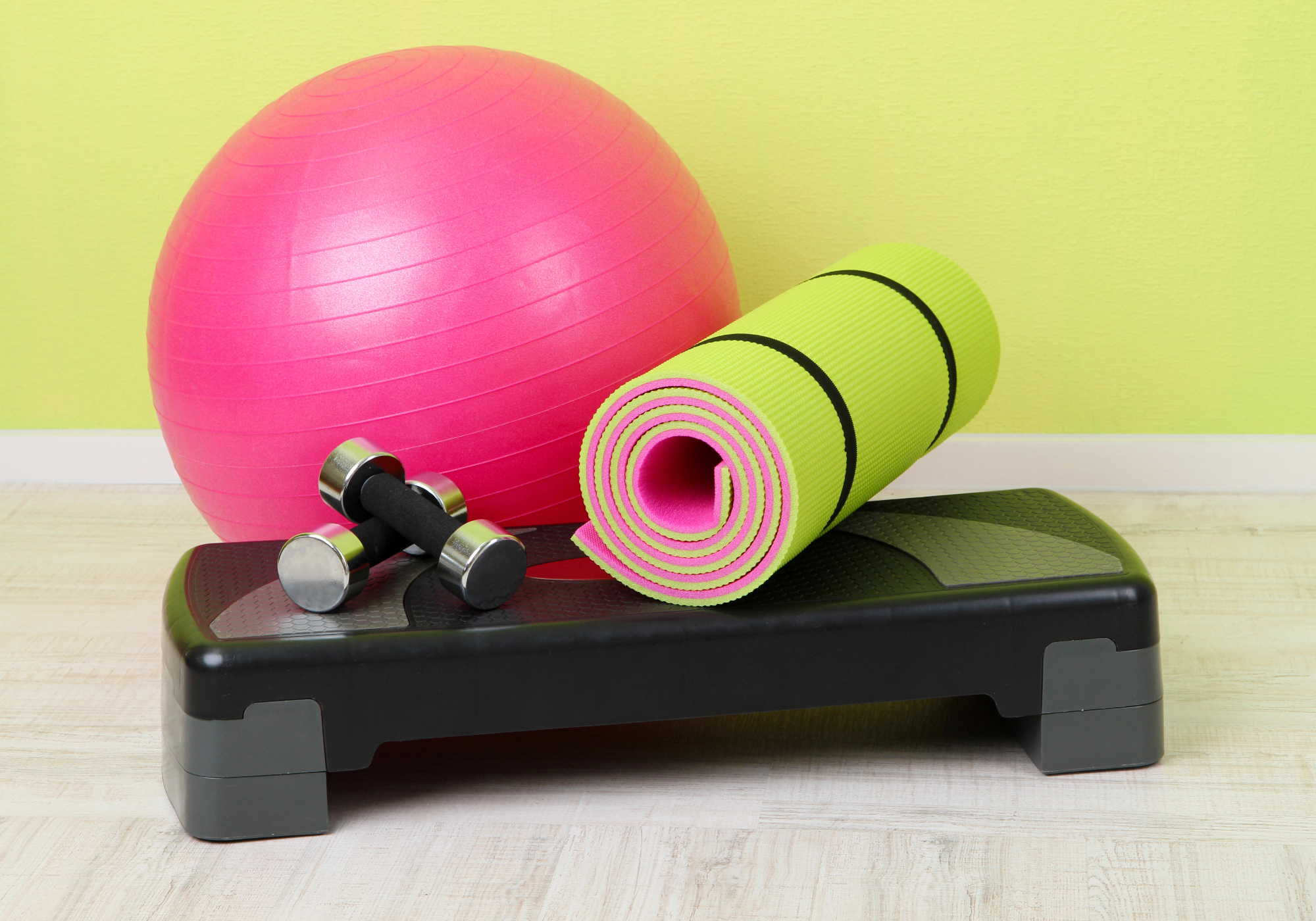 Fitnes oprema na domačem podstrešju